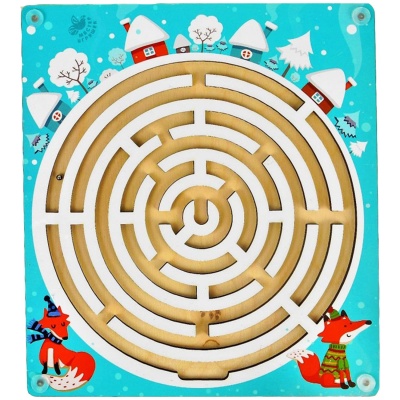 Лабиринт с шариком Зимушка (Тимбергрупп)