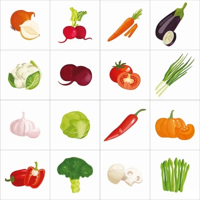 Коврик Поле-маршрутизатор для логоробота Умная пчела «Овощи»