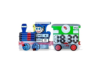 Бизиборд «Скорый поезд» (2 модуля)