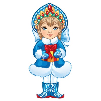 Уличная фигура "Снегурочка"