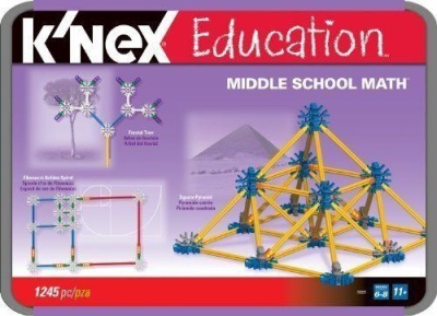 Конструктор образовательный K'NEX Education "Математика, Алгебра, Геометрия: Средняя школа"