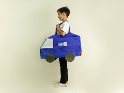 Каркасный автромобиль "Почта"