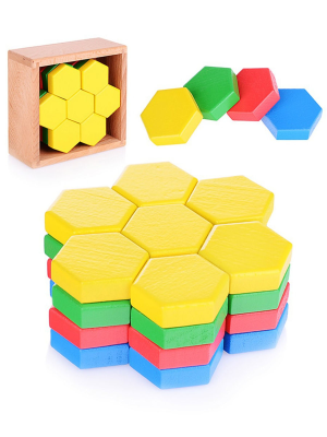 Мозаика шестигранная 4 цвета (RNtoys)