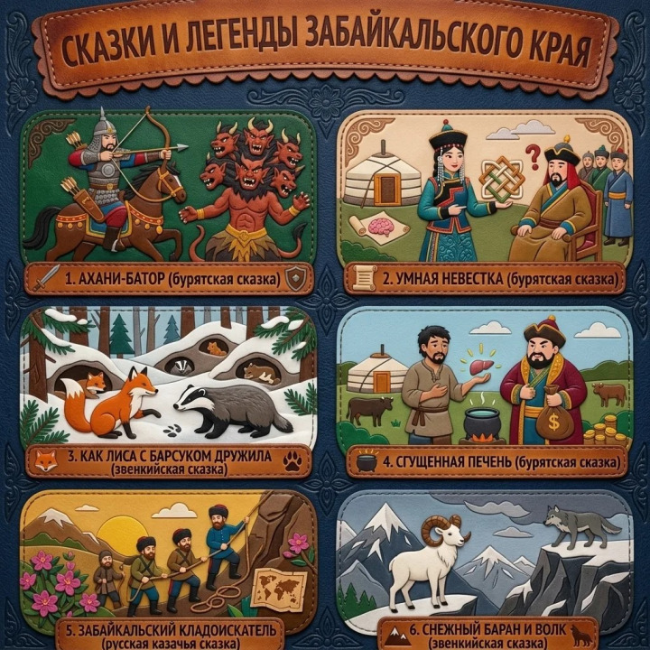 Сказки и легенды Забайкальского края