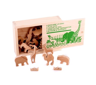 Играем в зоопарк (объемные фигуры) (ЛЭМ)