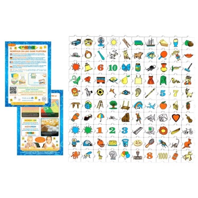 Конструктор Morphun «Мои первые слова» (100 картинок) Wordphun pictures set