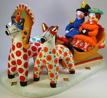 Композиция «Зимняя тройка» (многодетная семья)