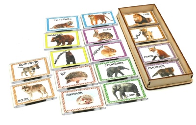 Набор магнитов Мамы и детеныши.Часть1