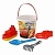 Набор Disney/Pixar "Тачки" №18:ведро с накл.,лопатка №5,граб.№5,форм. арт.65476