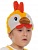 Петушок маска-шапочка из плюша арт. 4055