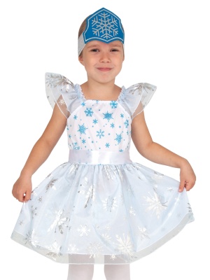 Снежинка ЛАЙТ (платье, кокошник) арт. 00-5133