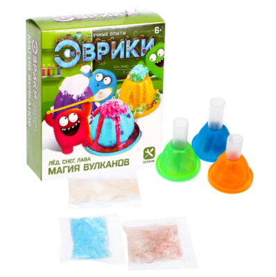 Набор для опытов «Магия вулканов»