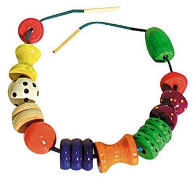 Бусы Гусеница цветная  (RNToys)