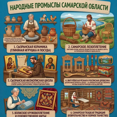 Народные промыслы Самарской области