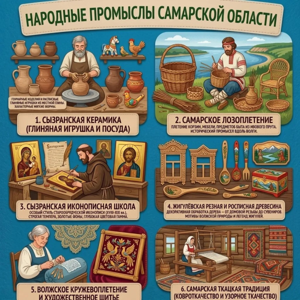 Народные промыслы Самарской области