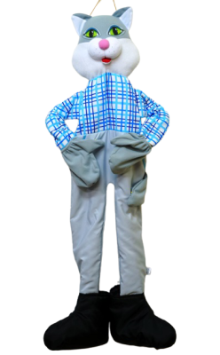 Ростовая кукла "Кот серый"