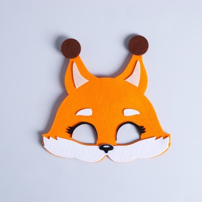 Маска карнавальная «Лисёнок», фетр