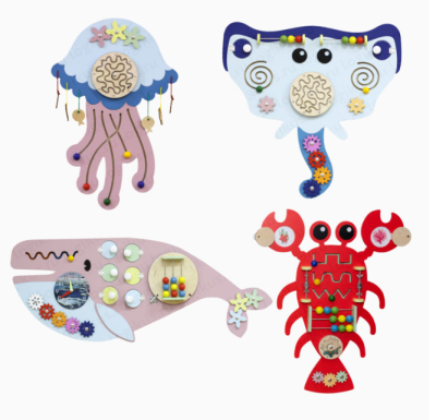 Набор бизибордов "Обитатели моря"