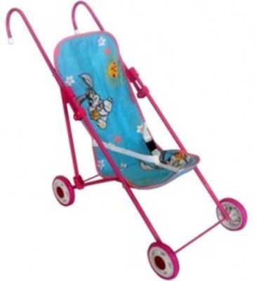 Коляска кукольная №8 (металл.) (50*30*58см) (сидячая)/6