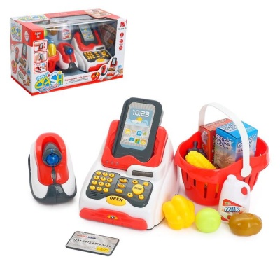  Касса «Мой магазин» сканер, терминал, корзинка, свет, звук