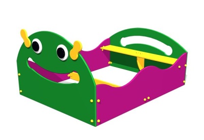 Детская песочница «Гусеничка»