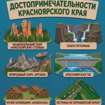 Достопримечательности Красноярского края