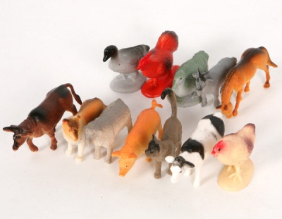 Набор из 12-и Домашние животные 10 см. в пакете арт.Р9903X/12