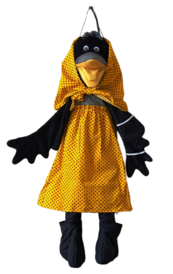 Ростовая кукла "Ворона" логопедическая