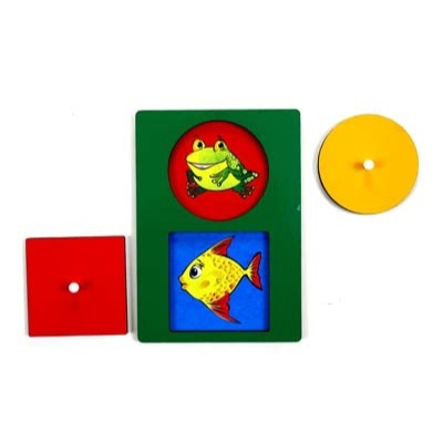 Секретики Лягушонок-Рыбка (круг-квадрат) (Оксва)