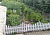 Забор декоративный (1 секция) белый