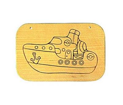 Дощечка под роспись Кораблик (RNToys)
