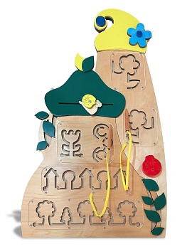 Тактильно-развивающая панель «Готовим руки к письму»