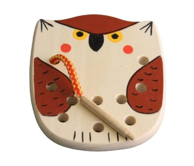 Сова-шнуровка массив (RNToys)