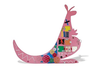 Бизиборд «Розовый кенгуру»