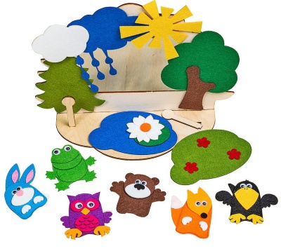 Театр на столе Лесные жители