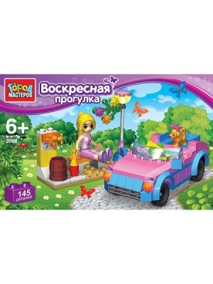 Конструктор арт.2008-R "Воскресная прогулка" 146 дет.