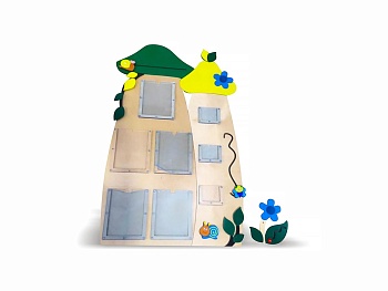 Тактильно-развивающая панель «Запомним важное»