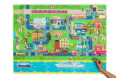 Игра Прогулка по городу панно (58дет.) LIP1205