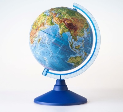 Глобус физический рельефный «Классик Евро», диаметр 250 мм