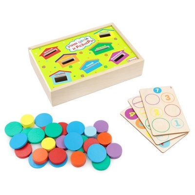 СОР08 Сортер "Учим цвета и размеры