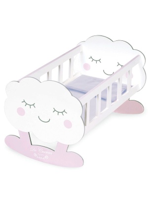 Кроватка-качалка для кукол №11 (дерево) (49*31*30см)