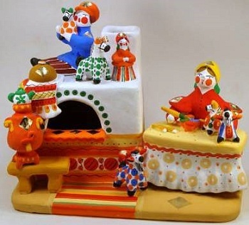 Композиция «Печка» (Мастерица у печи)