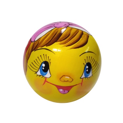 Неваляшка расписная Девочка (RNToys)