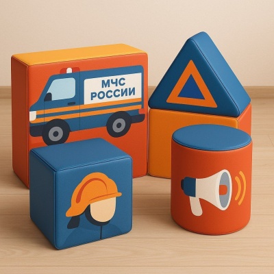 Набор мягких модулей "МЧС"