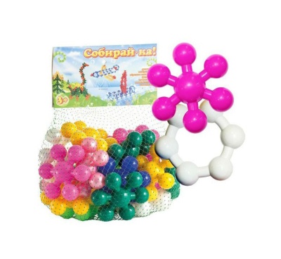 Собирай-ка №2 конструктор в сетке (20 эл.) 