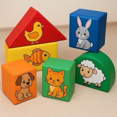 Набор мягких модулей "Домашние животные"