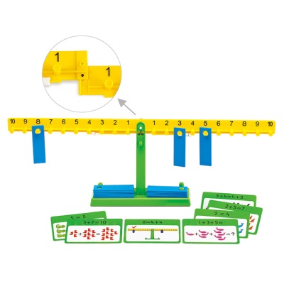 Весы математические с заданиями