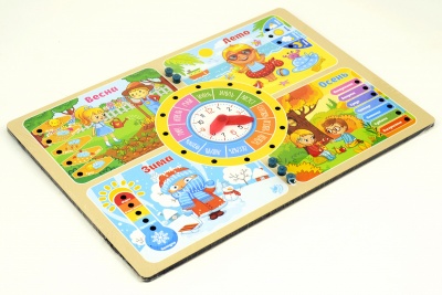 Времена года. Обучающая доска (Тимбергрупп)