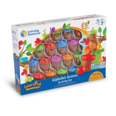 Набор для сортировки "Волшебные желуди. Найди букву" (78 элементов)