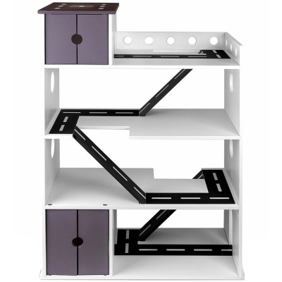 Автопарковка со спусками